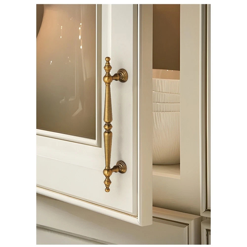 Antique Bronze Zinc Alloy Cabinet Pull Handle for Drawer and Wardrobe
