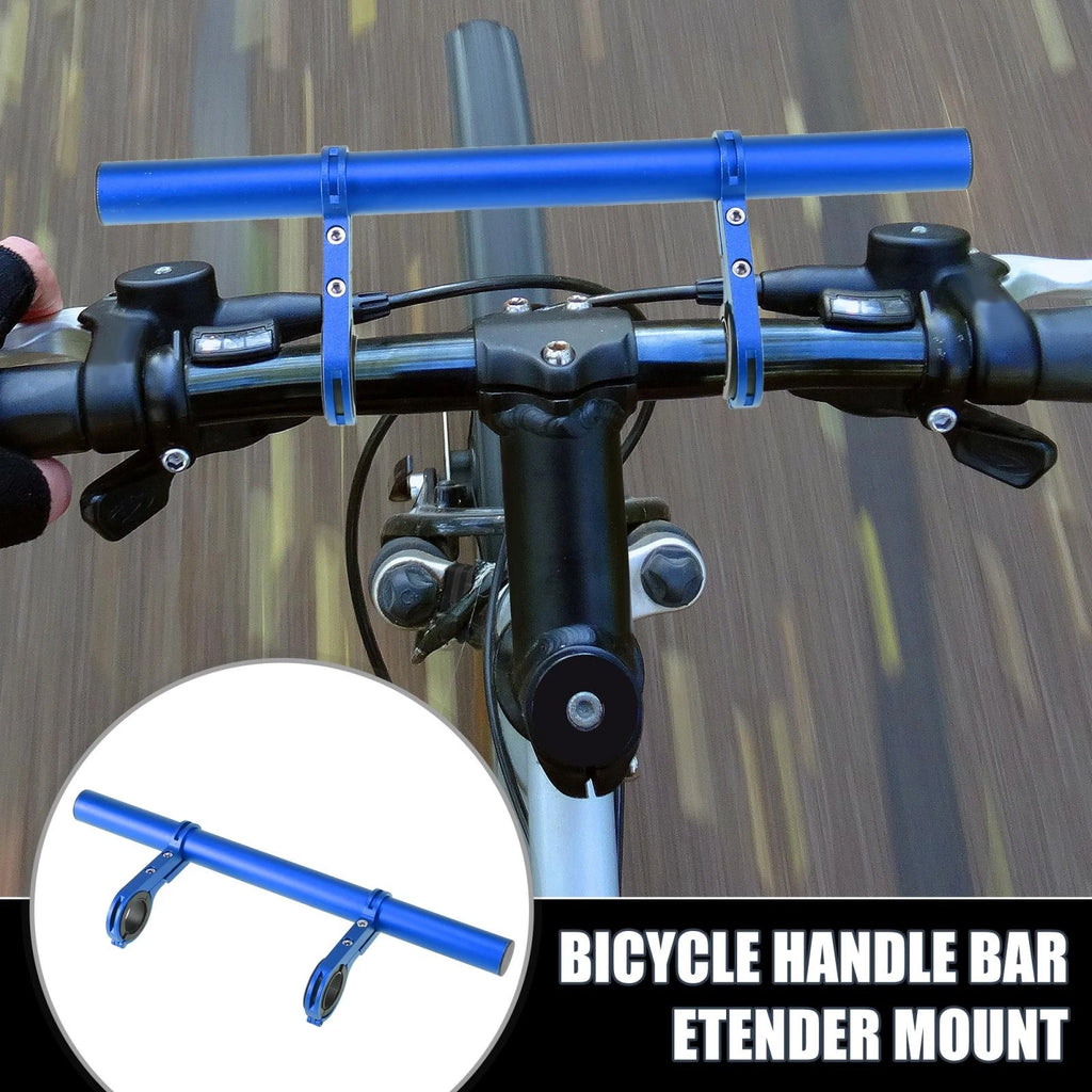 Handlebar Extension Bracket for Bicycle Aluminum Alloy Double Handlebar (—)