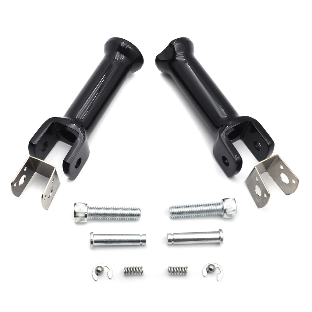 Footpeg Support Mount Clevis for Harley Softail (2018–2020) Gloss Black