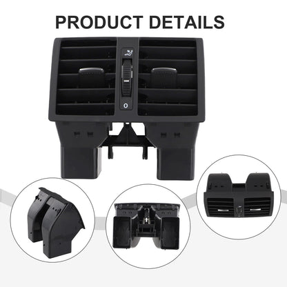 Rear AC Air Conditioning Outlet Vent for Touran (2004–2015) Black