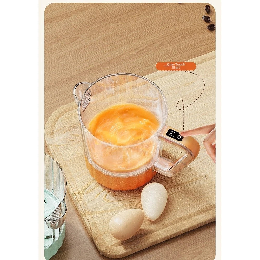 Electric Egg Beater Mixer 3 Speed 1L Container ABS Orange