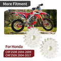 2 Oil Pump Driven Gears for Honda CRF250R (2004–2009) CRF250X (2004–2017) 15133-KRN-670