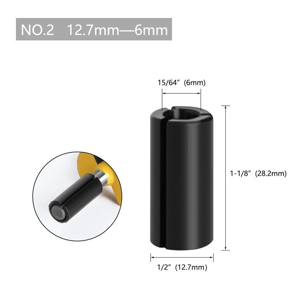 13-Piece Milling Tool Adapter Kit for Engraving Machines