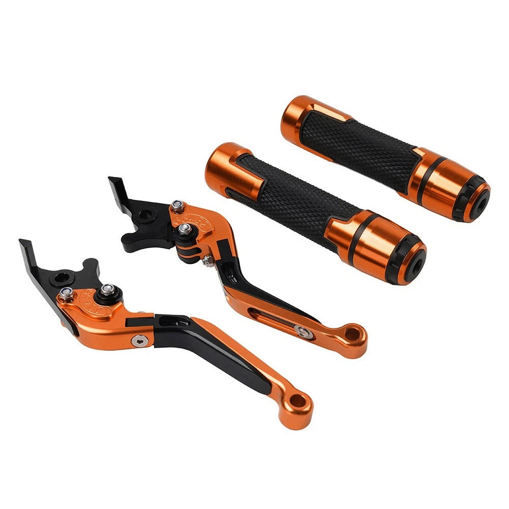 Folding Extendable Brake Clutch Levers & Handlebar Grips for Honda SP (2020–2022)
