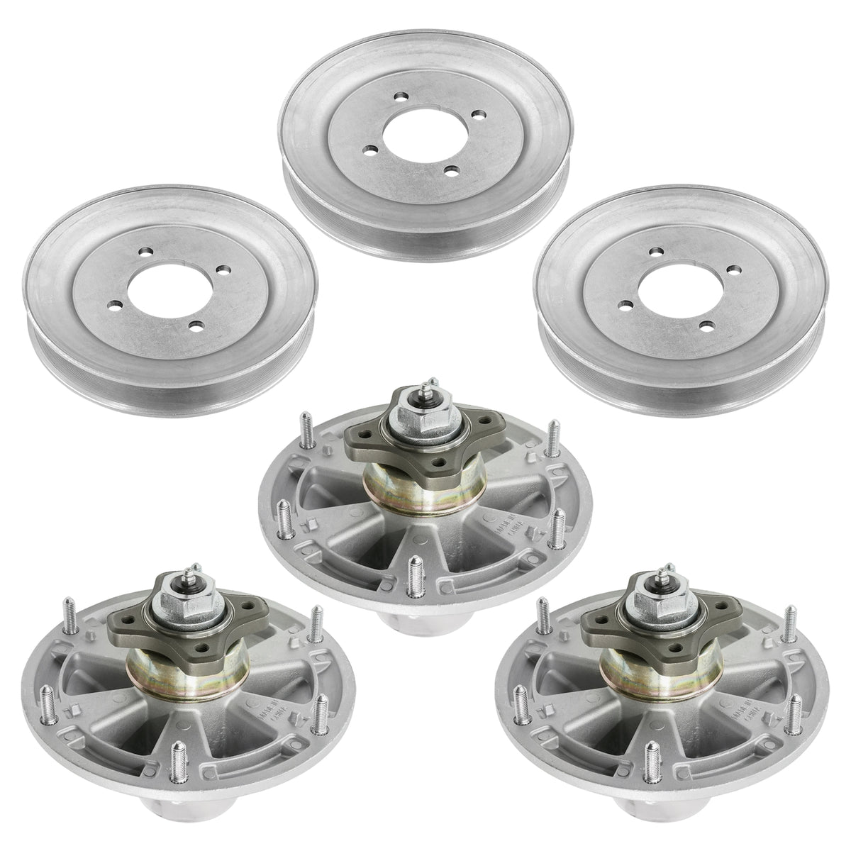 Deck Spindle with Pulley Replacement for John Deere (2009–2014)