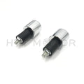 Chrome Bar Ends for Yamaha (6mm, 22mm, Anti Vibration)