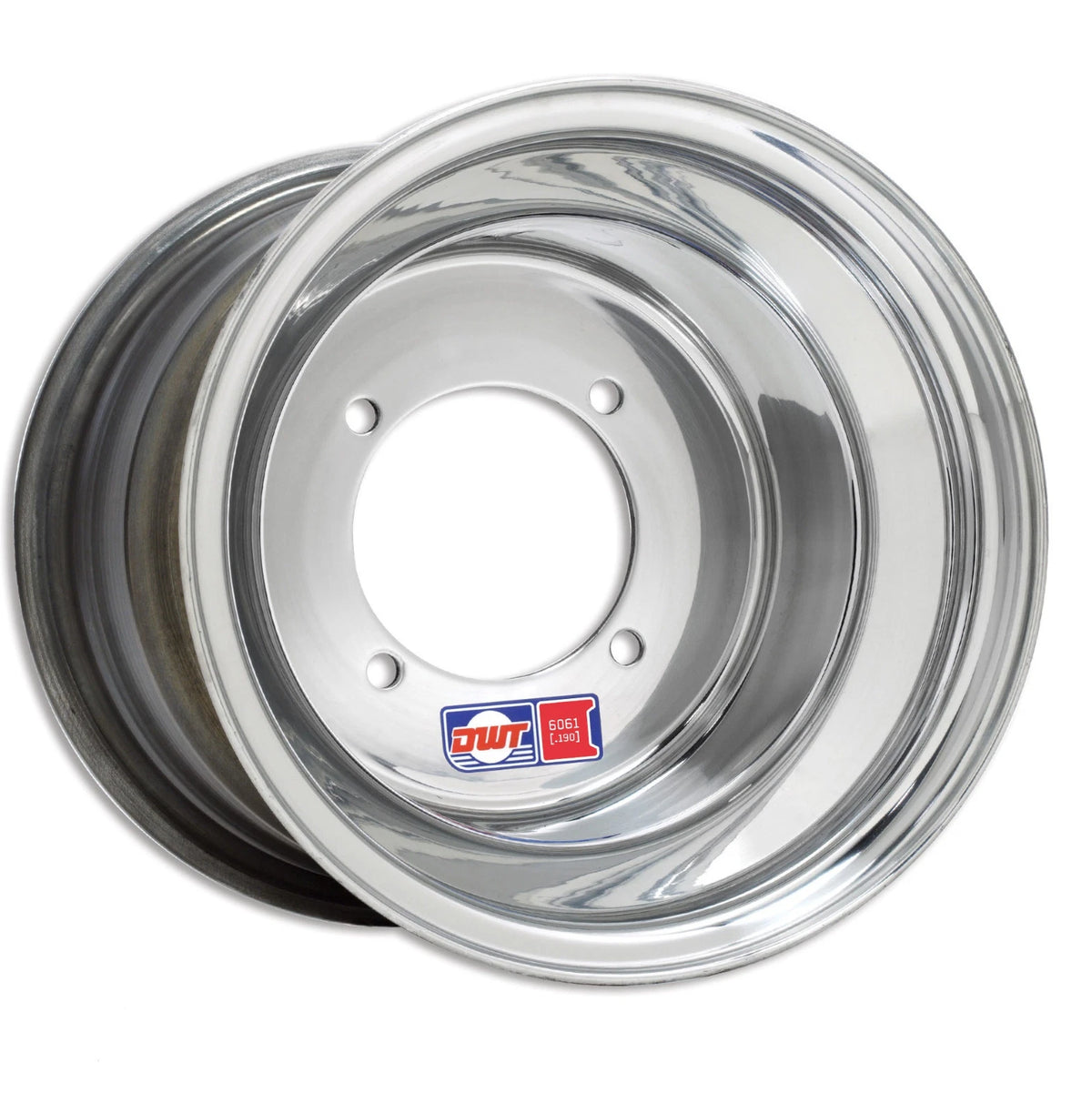 DWT Red Label 12" Rear Wheel Rim for Polaris RZR 200 (2008–2014) 4/136