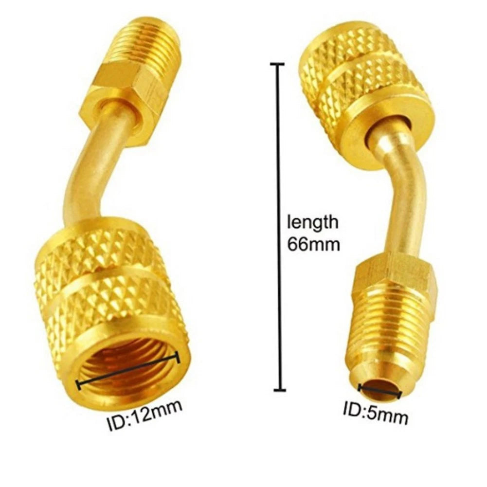 5/16" Female Quick Coupler Adapter for HVAC System DIY Repair