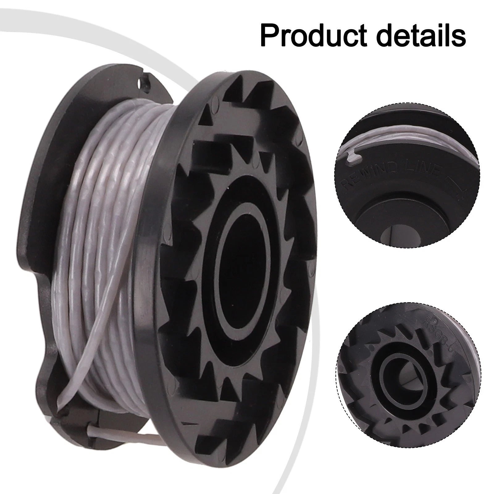 Line Spool for Grizzly Cordless Grass Trimmer ART 2420 (Replace Pats)