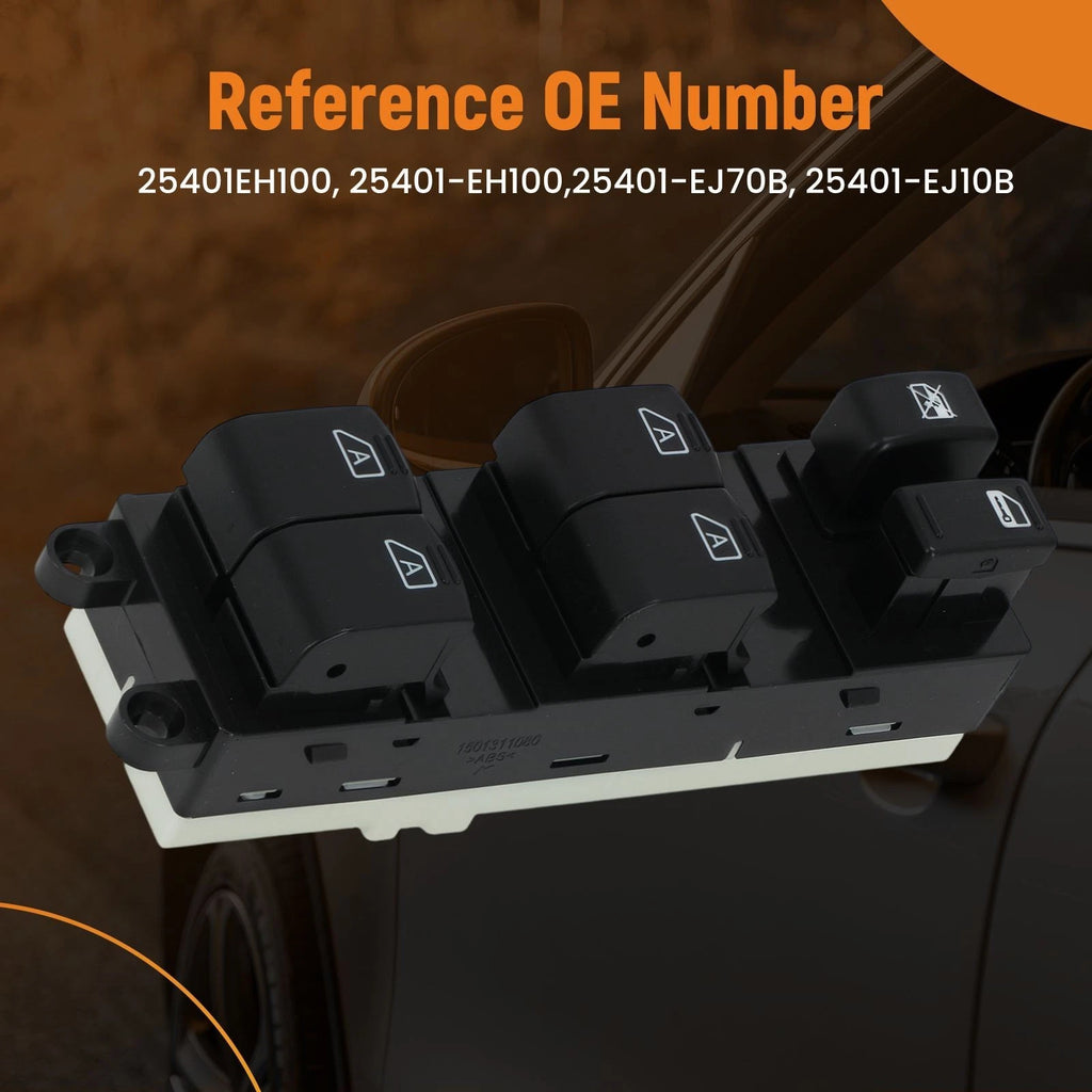 Front Driver Side Window Control Switch for Infiniti M35/M45 (2006–2007) 25401-EH100