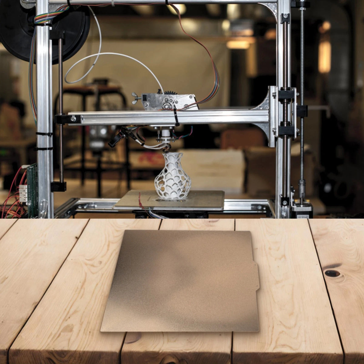 Double Sided PEI Sheet for 3D Printing (High Temperature Stability)