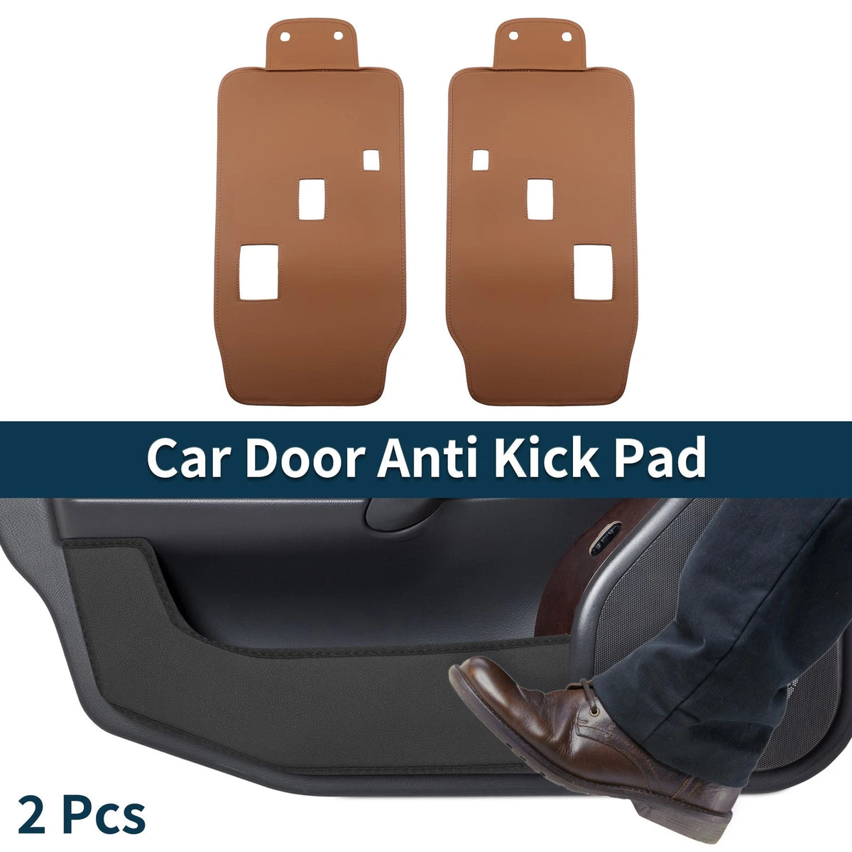 Car Door Anti Kick Pad Sticker Set for Toyota Vellfire Alphard 40 (2008–2021)