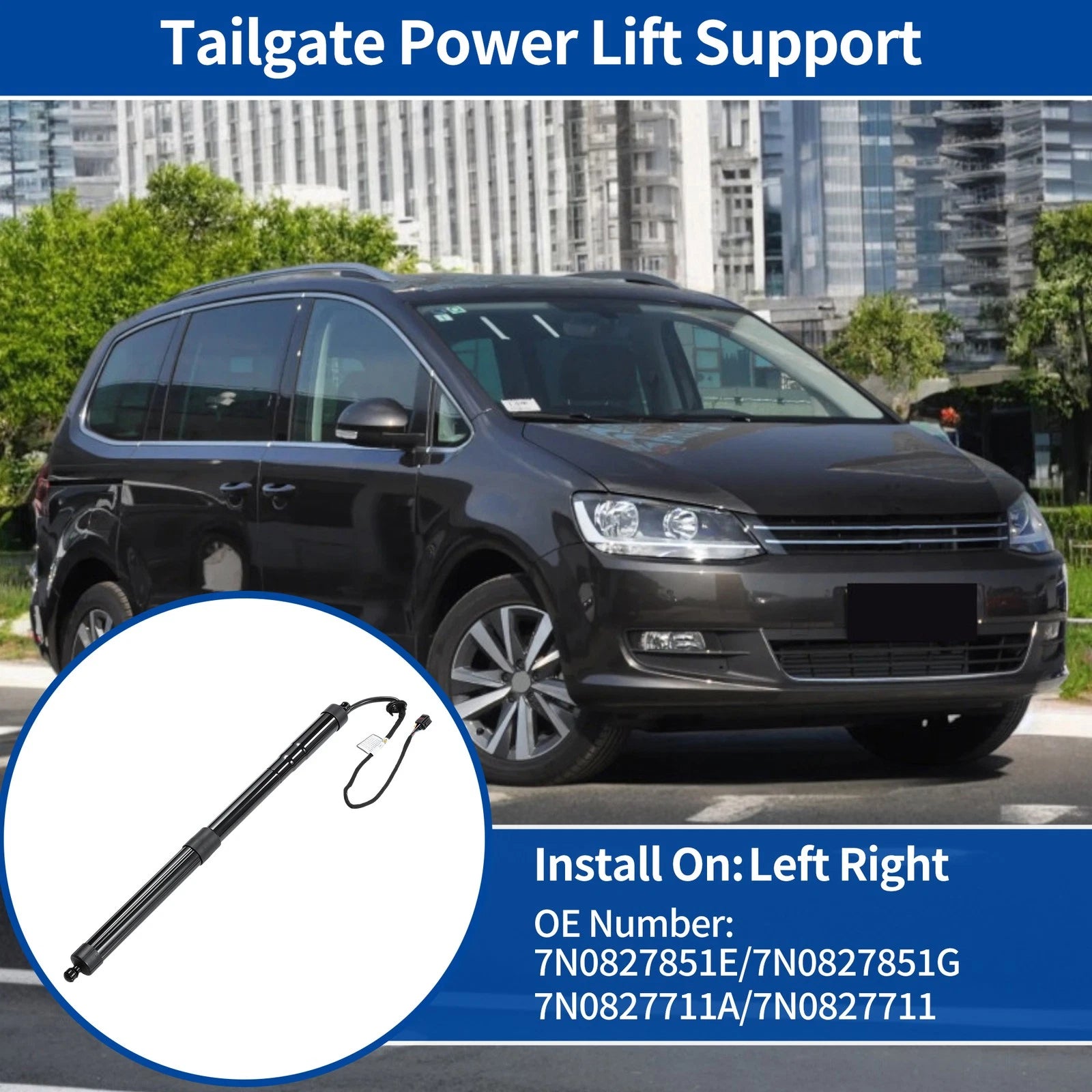 Tailgate Power Lift Support Left Right for Volkswagen Sharan (2010–2022)