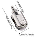 Adjustable Dial Indicator Point Roller Measuring Head Contact Tip 448 UNF