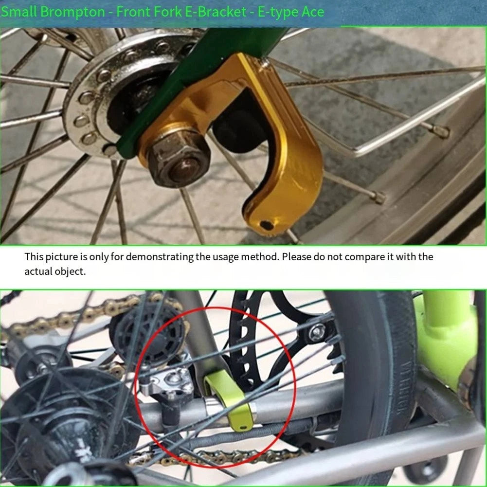 E Type Hook Folding Bike Hook for Secure Locking Mechanism