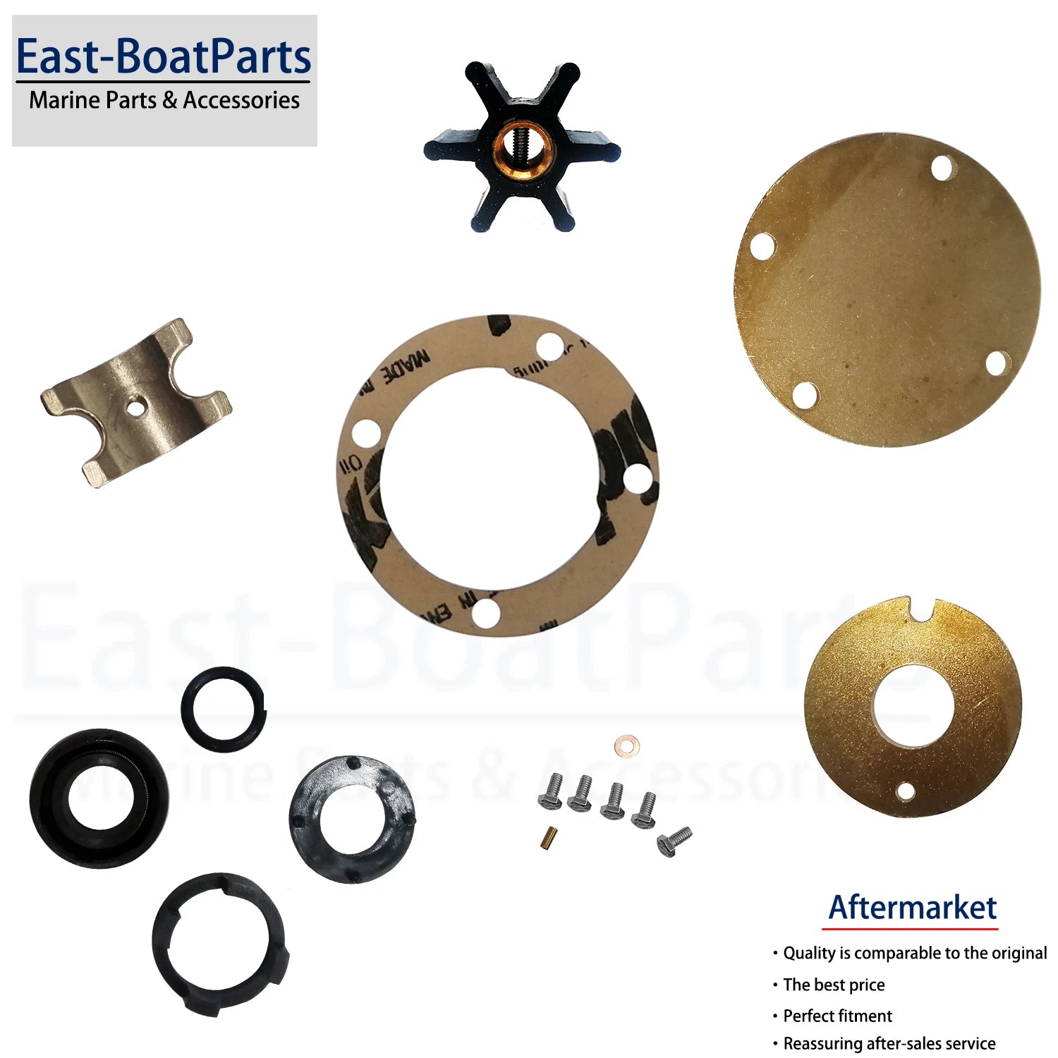 Water Pump Repair Kit for Volvo Penta MD17 MD17C MD17D (21951368)