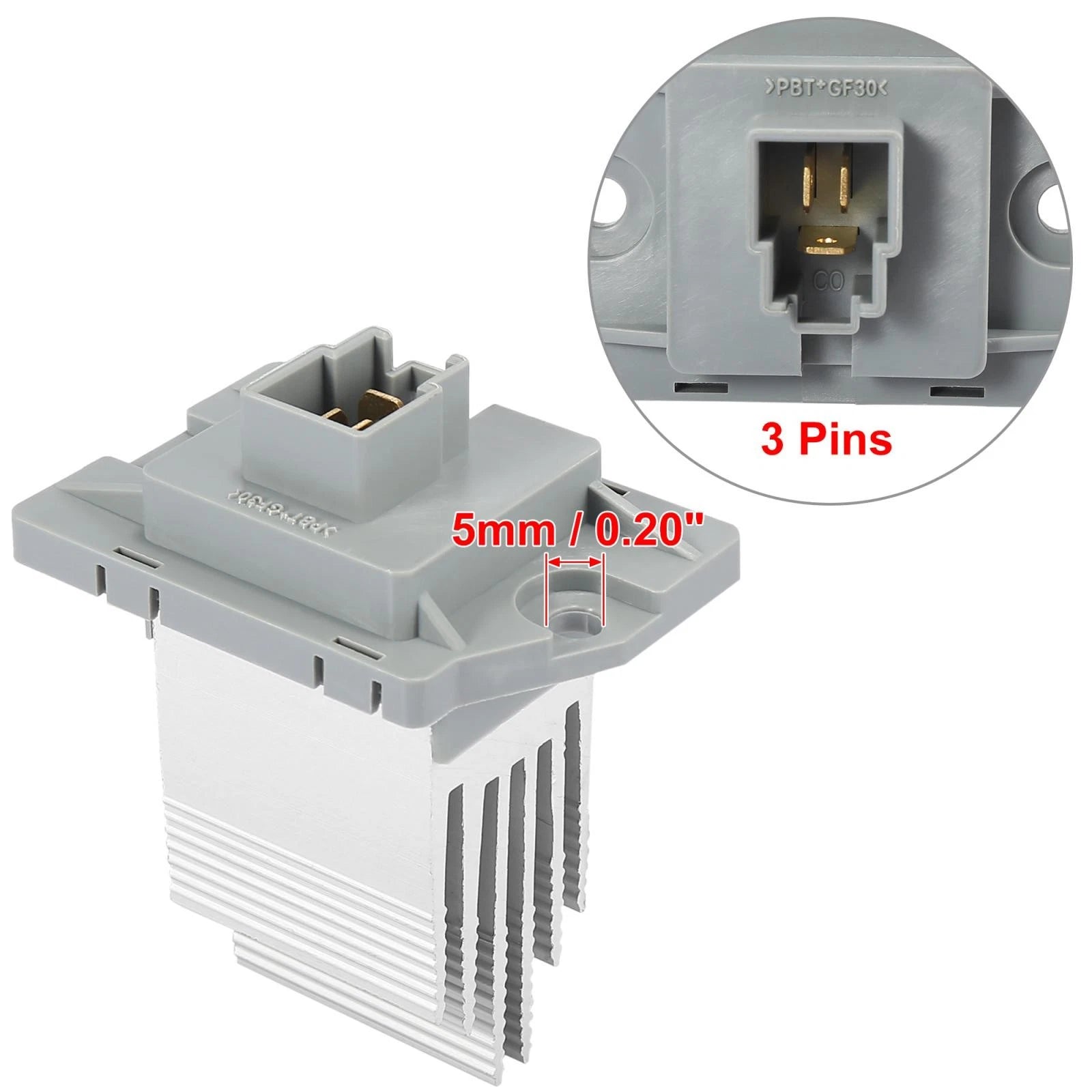 Heater Control Blower Motor Resistor Replacement for Hyundai Elantra (2000–2006)