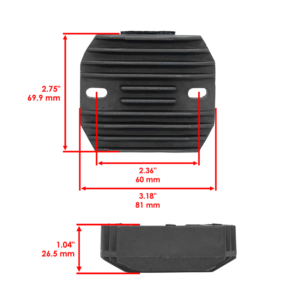Regulator Rectifier Replacement for Suzuki GS550 GS650E (1977–1982)