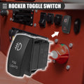 Fog Lights 5 Pin Toggle Rocker Switch for Car Boat ATV UTV (Universal)