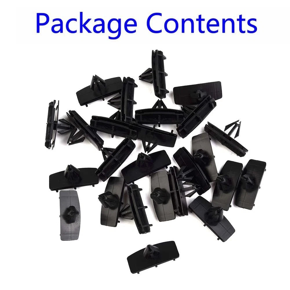 Moulding Clip Retainers for Rocker Trim (Black)