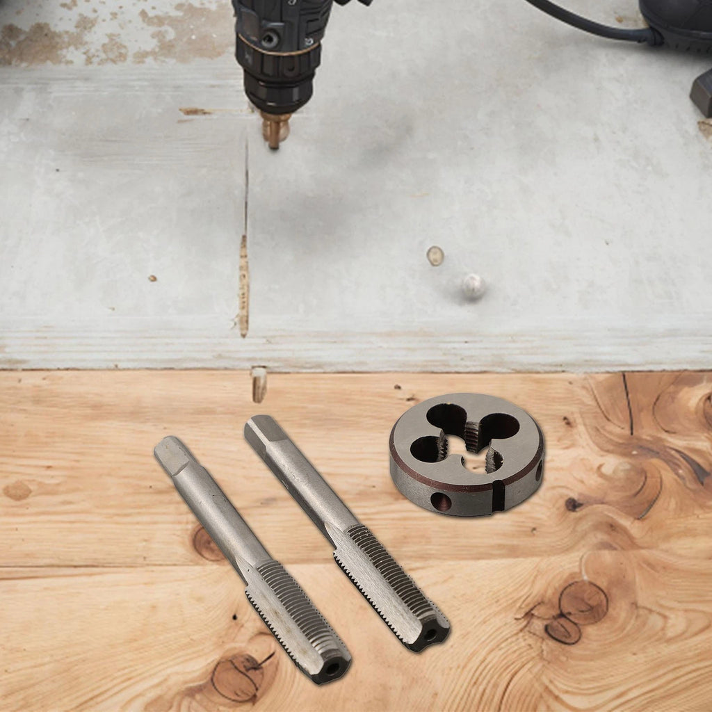 M10 x 1mm Tap & Die Set for Metric Threads (HSS)
