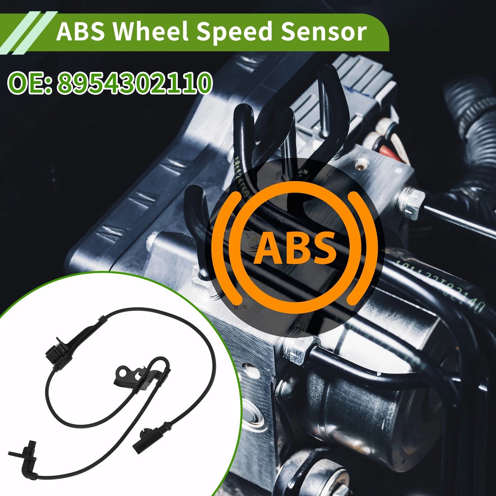 ABS Wheel Speed Sensor Front Left for Toyota Corolla (2003–2007)