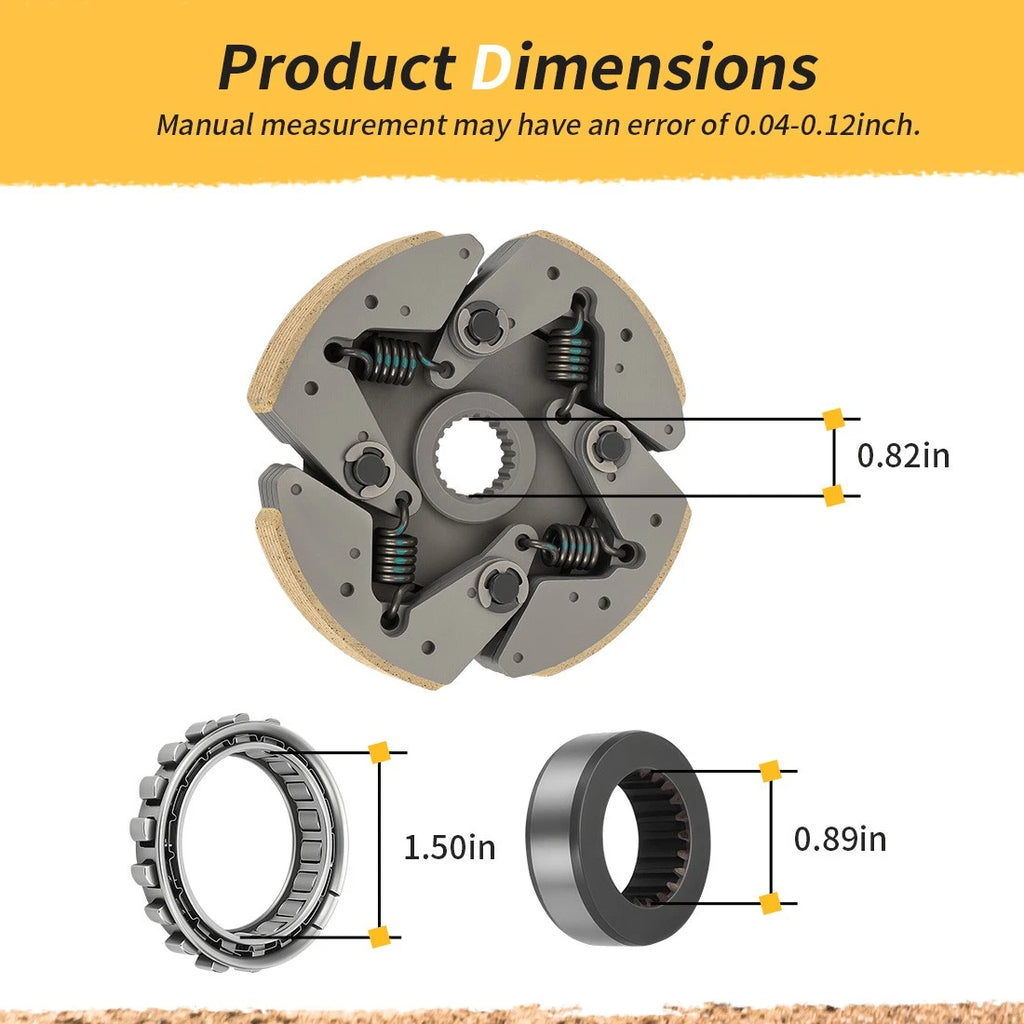 Centrifugal Carrier Bearing Gasket for Kawasaki Bayou 300 (1993–2004)