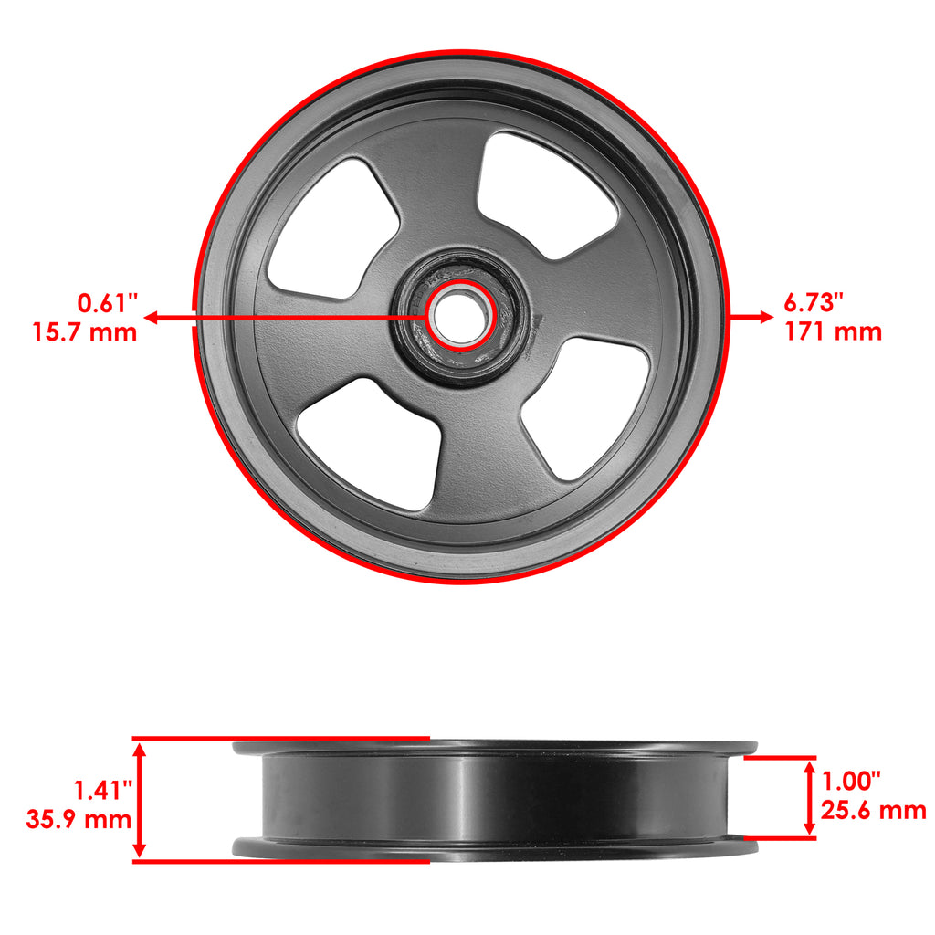 Deck Pulley Replacement for Toro 52 in 72 in (2002–2024)