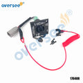 Single Engine Ignition Starter Cut Off Key Switch Kit for Johnson (W/CO)