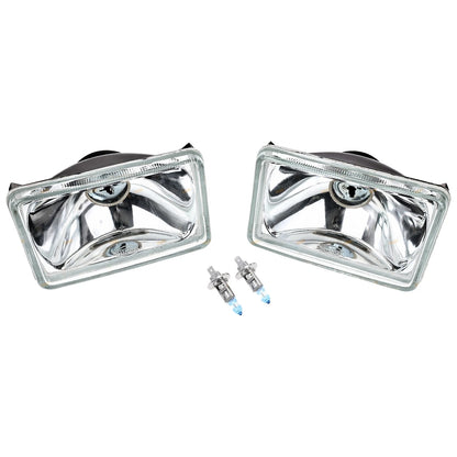 Headlight Hi Beam Halogen Conversion Kit H1 55W 12V for Rectangle (165mm x 100mm)