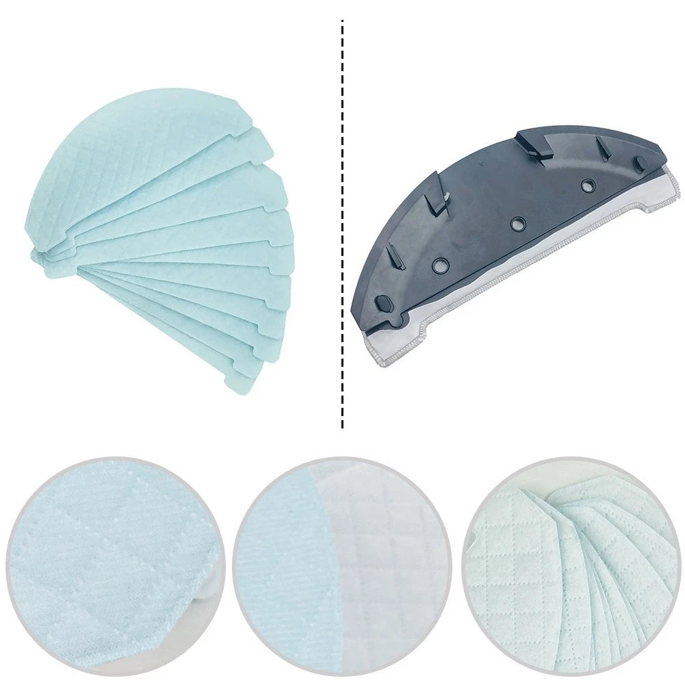Replacement Mop Accessories Bracket & Microfiber Pads for Conga 5290 (2019–2023)