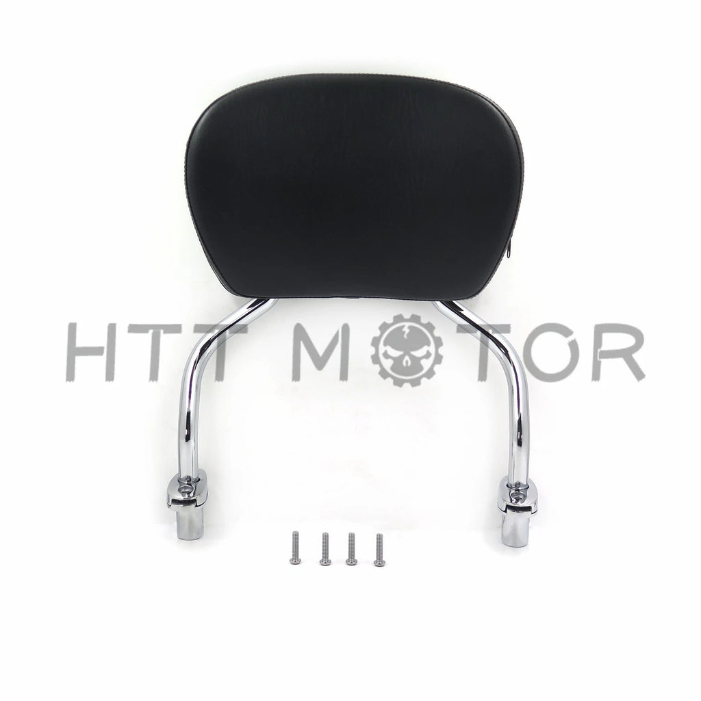 Chrome Detachable Sissy Bar Pad & Backrest for Harley FLRT Freewheeler (2015–2020)