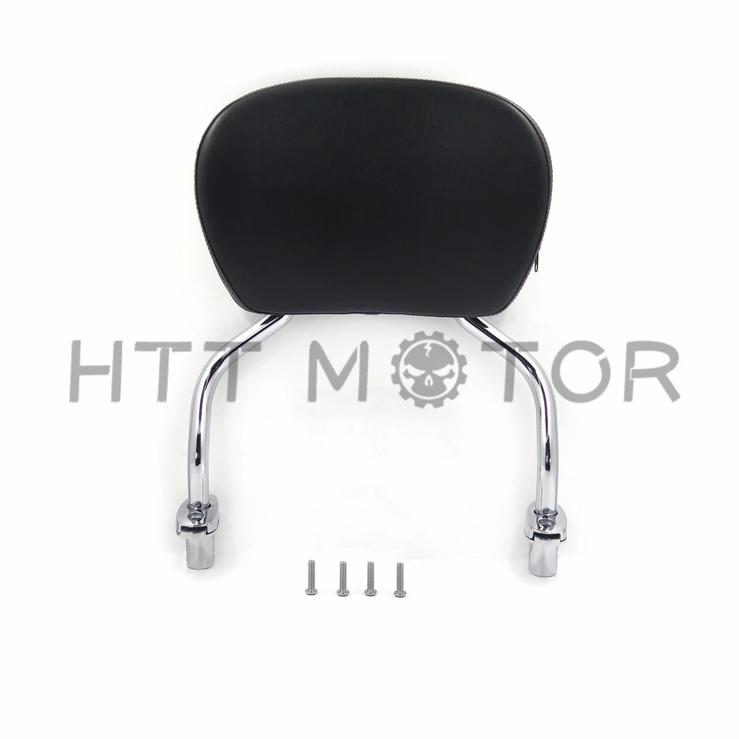 Chrome Detachable Sissy Bar Pad & Backrest for Harley FLRT Freewheeler (2015–2020)