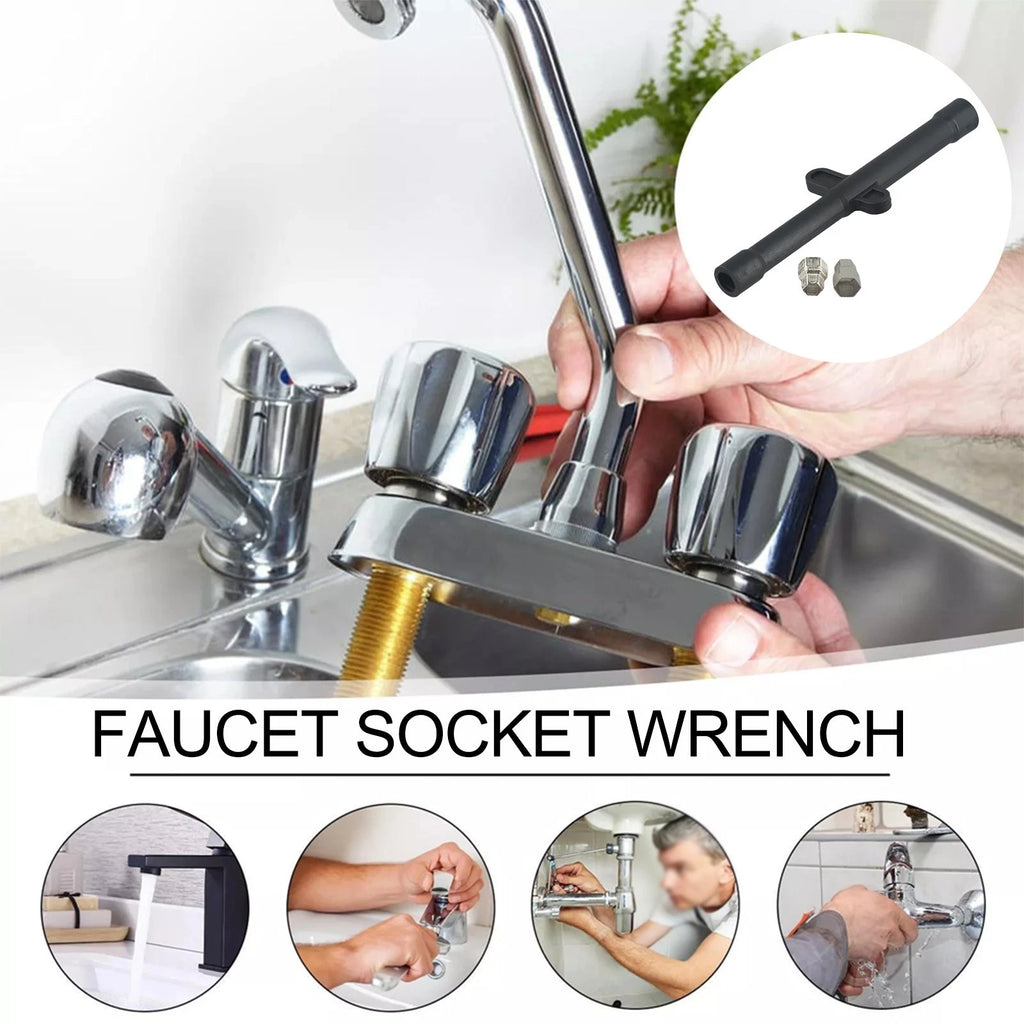 Faucet Socket Wrench Set 9mm 10mm 11mm 12mm for Plumbing Tools