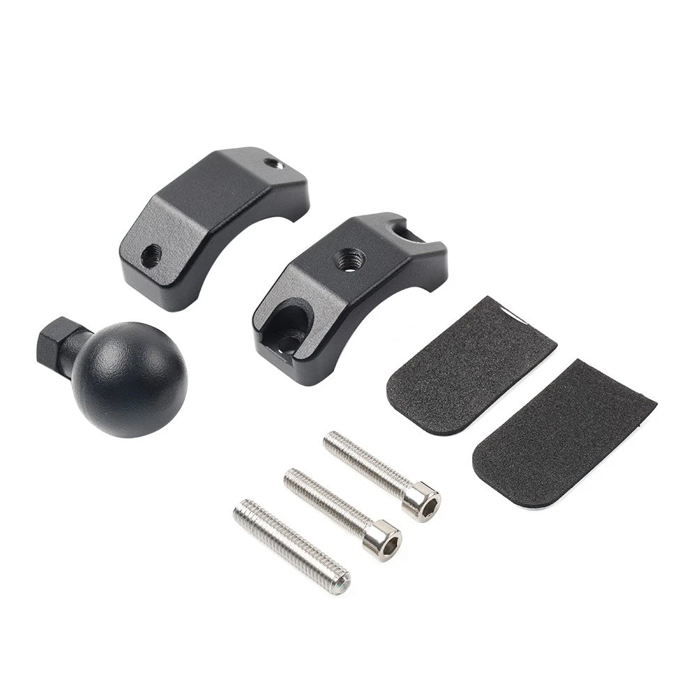 GPS Phone Holder Bracket Clamp for Motorcycle Handlebar (Universal Fit)