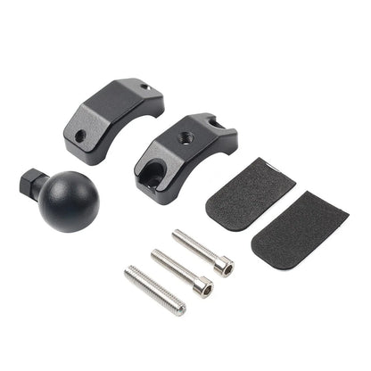 GPS Phone Holder Bracket Clamp for Motorcycle Handlebar (Universal Fit)