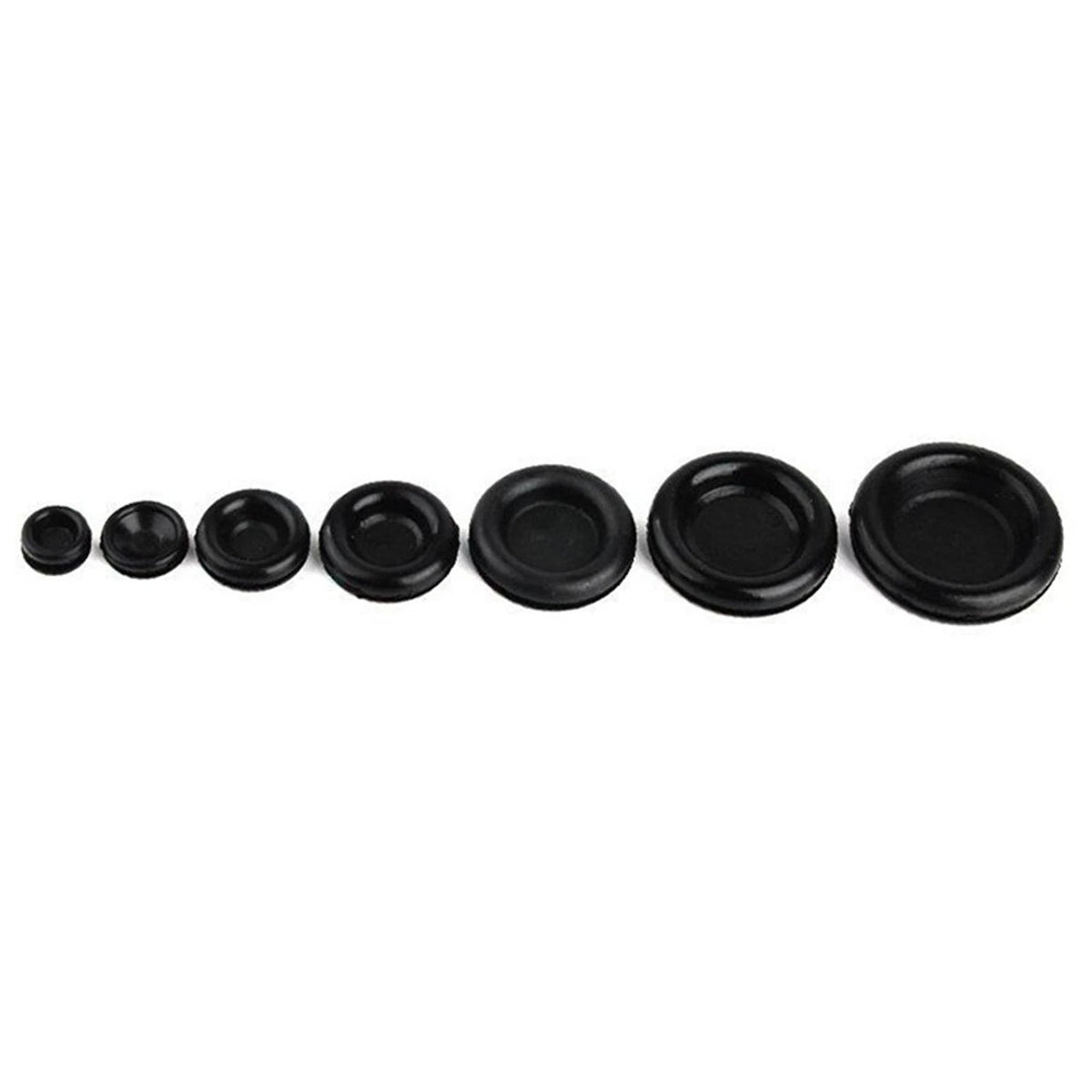 170pcs Rubber Washer Firewall Hole Plug Gasket Seal Ring for