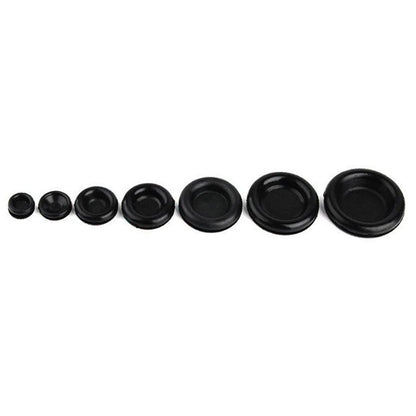 170pcs Rubber Washer Firewall Hole Plug Gasket Seal Ring for