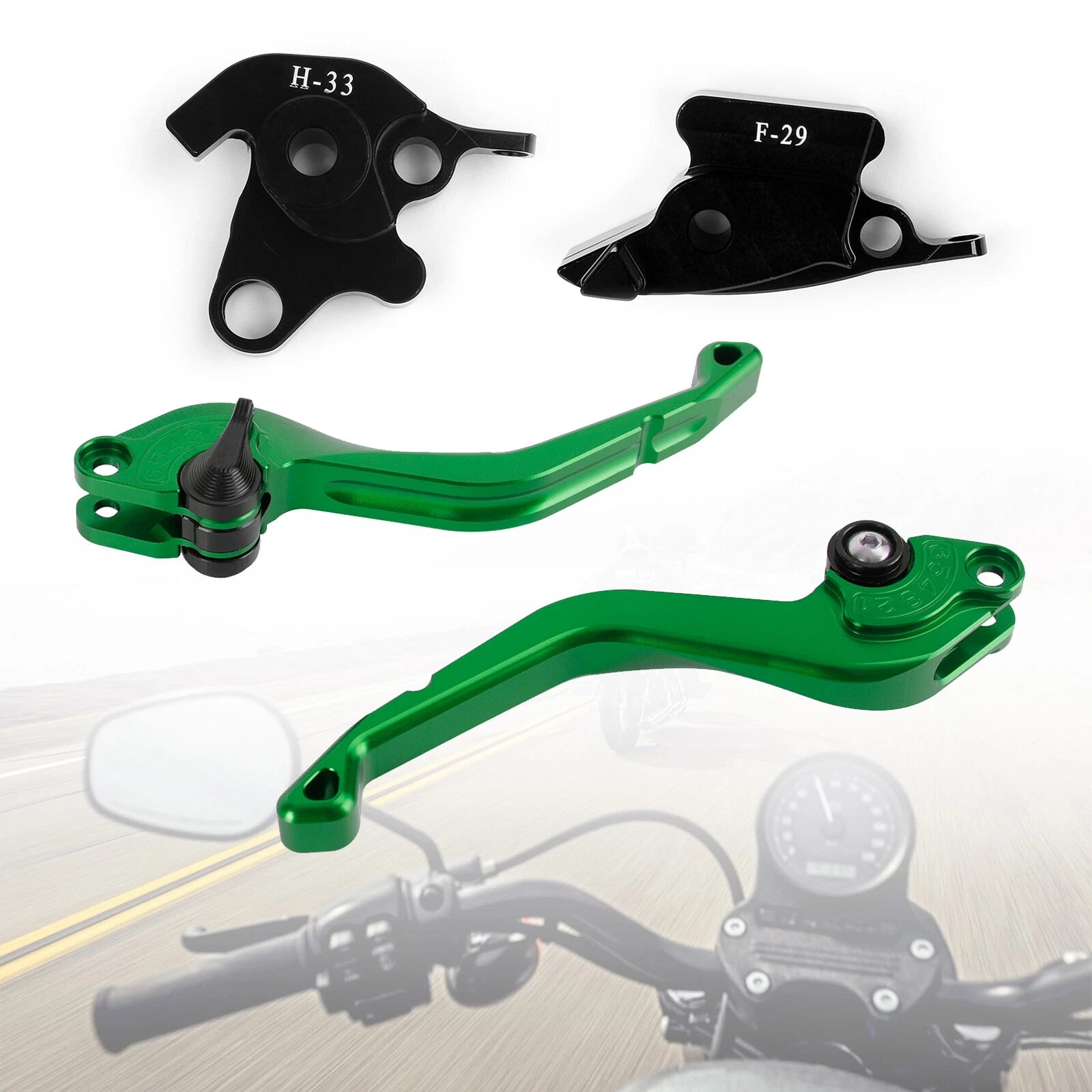 CNC Short Clutch Brake Lever for Honda VFR 1200 (2010–2013) RC51 (2000–2006) T9