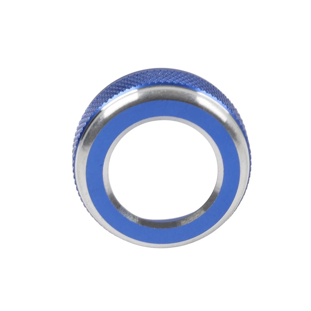Blue Console Volume Button Switch Ring for Lexus NX250 350h 450h (2022–2024)