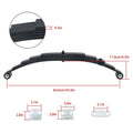 Single Trailer Axle Suspension Kit for 3000# Trailers (6000lbs)