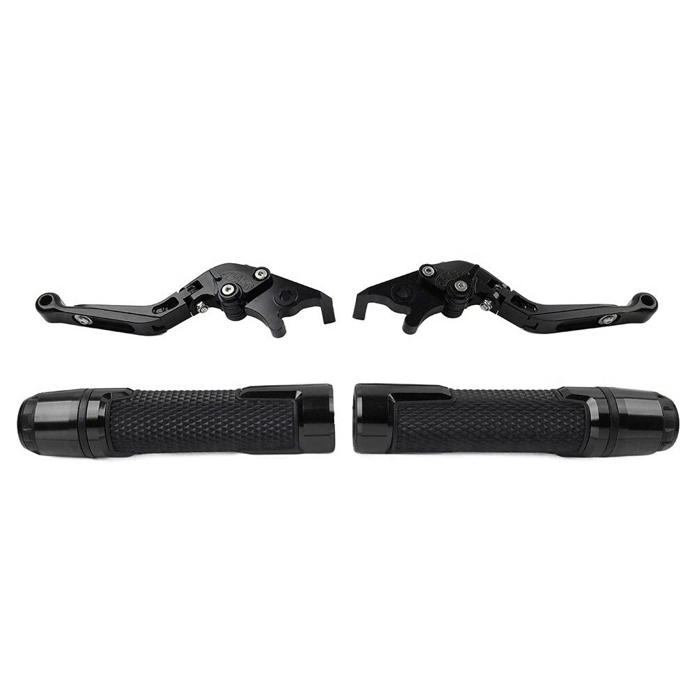 Set of 2 Black Extendable Brake Clutch Levers for Daytona 675 R