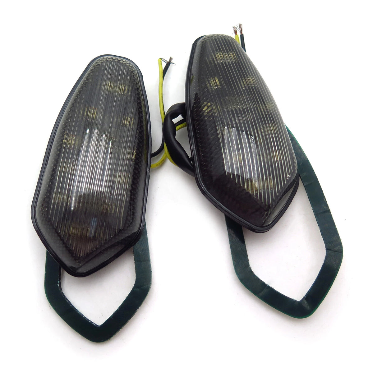 LED Turn Signal Indicator Mirror Block Base Plate for Yamaha YZF R6 (2003–2006)