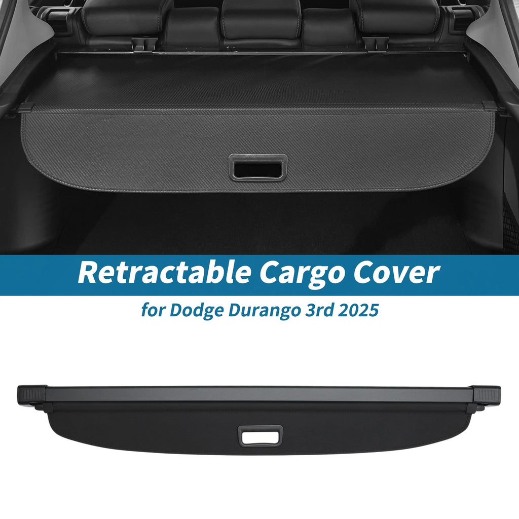 Retractable Cargo Cover Rear Trunk for Dodge Durango (2011–2025)