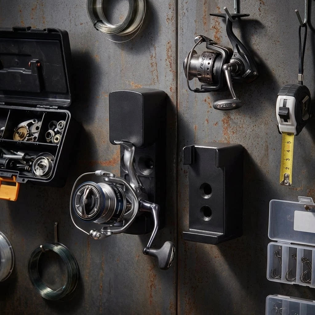 Fishing Reel Rack for Boats (Compact Design)
