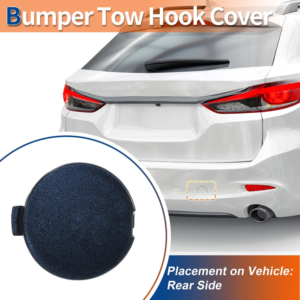 Rear Right Tow Hook Cover Replacement for Mazda 6 Atenza (2018–2021)