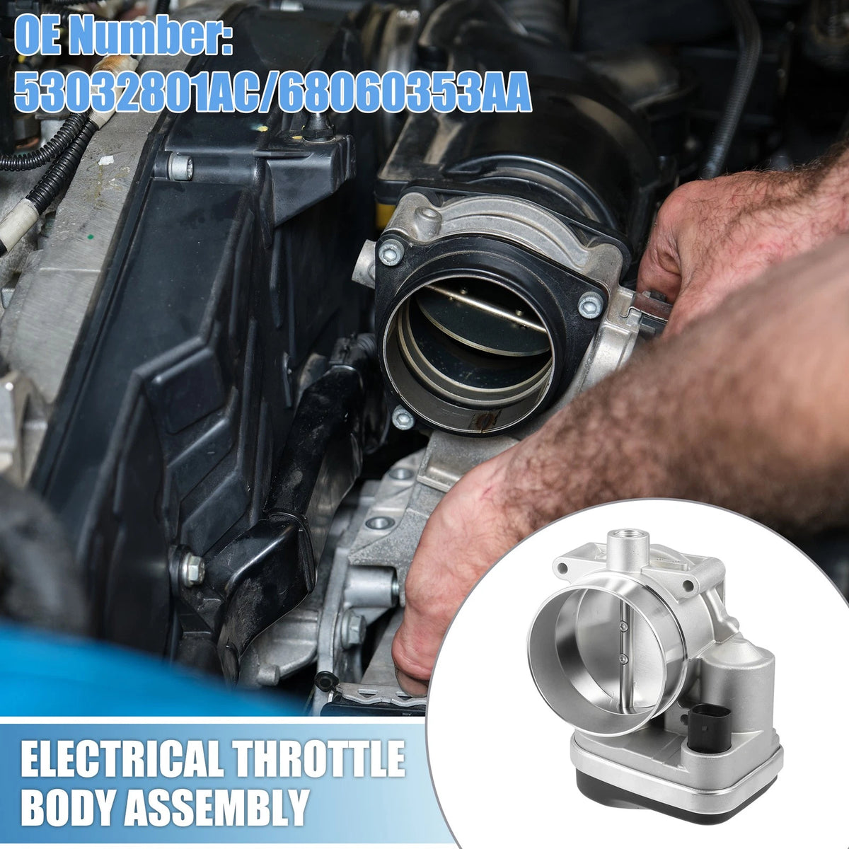 Electronic Throttle Body Replacement for Dodge Durango for Ram (2011–2018)
