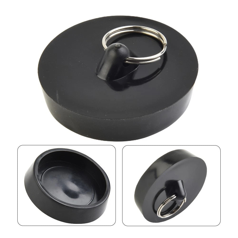 Rubber Stopper for - Black, Stain-Proof, Hanging Ring