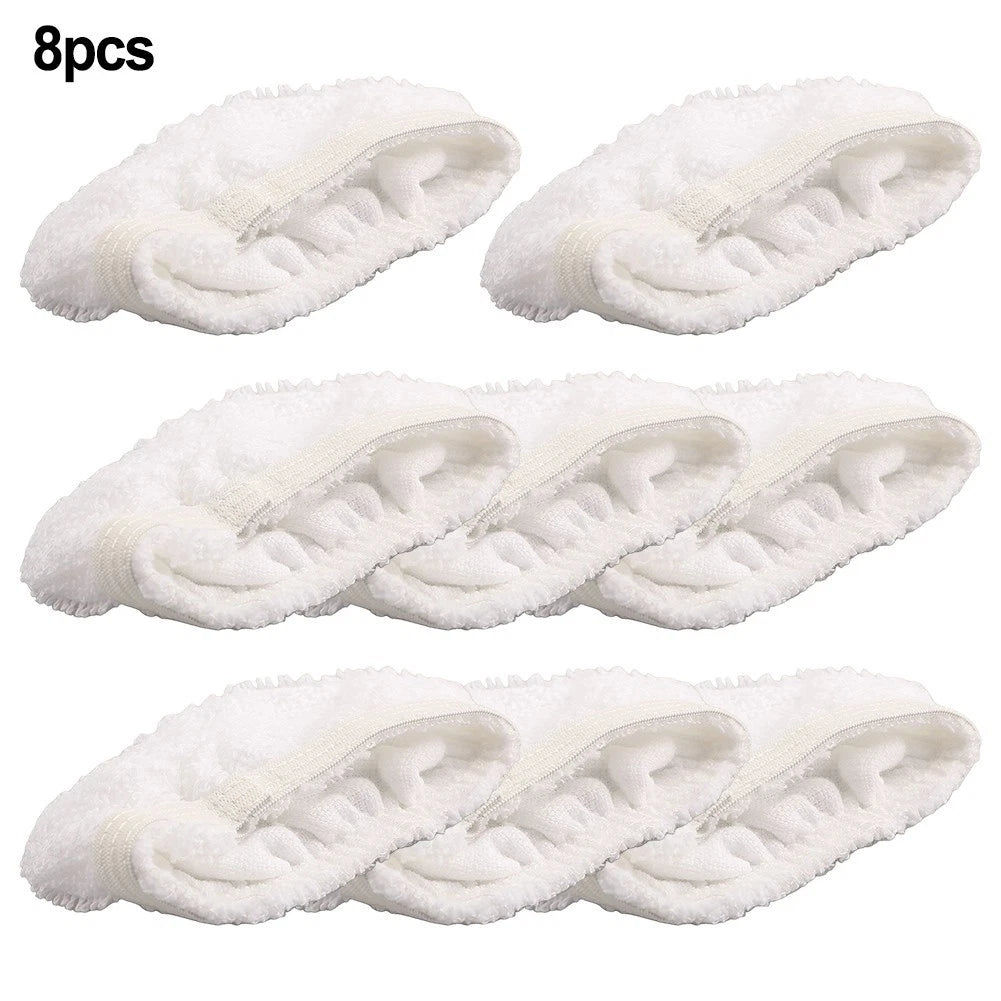 8 Pack Microfiber Mop Pads for Bissell, Wagner, PurSteam