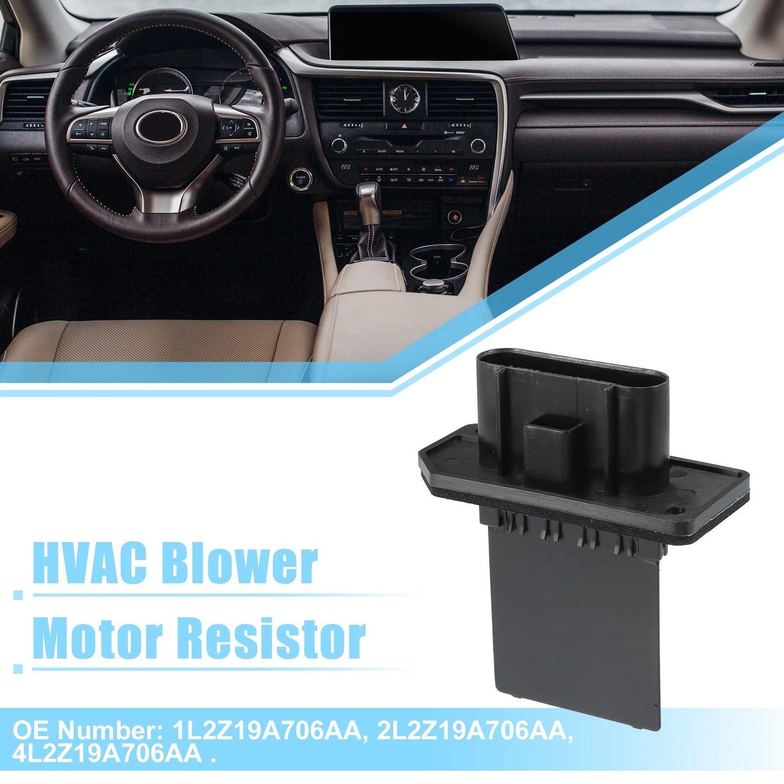 HVAC Blower Motor Resistor for Ford Explorer (2002–2007)